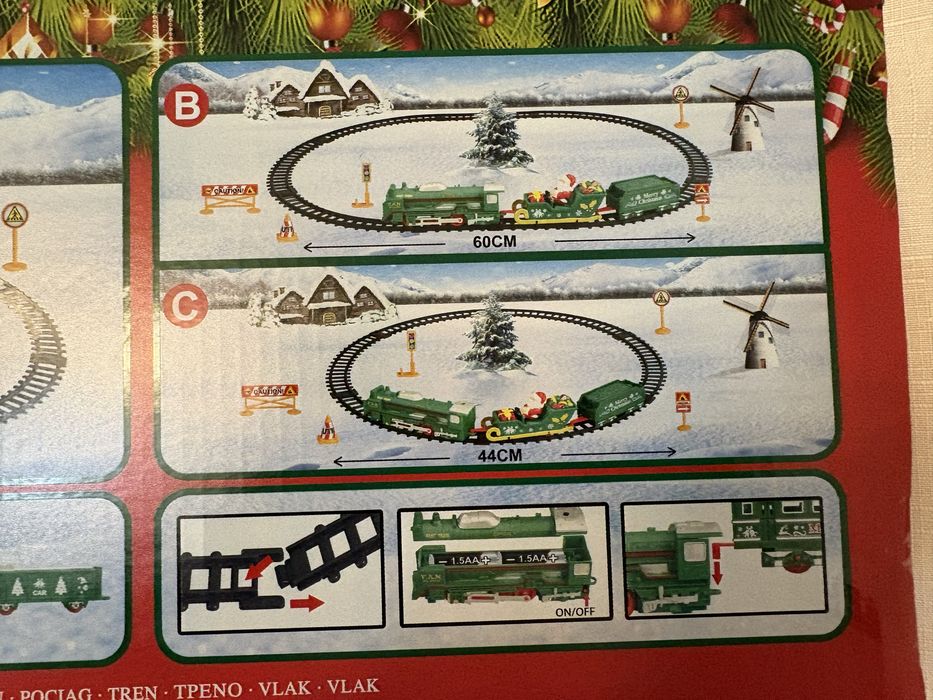 Comboio de natal novo