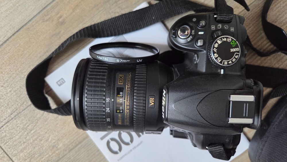 фотоапарат Nikon d3100 + обʼєктив 16-85
