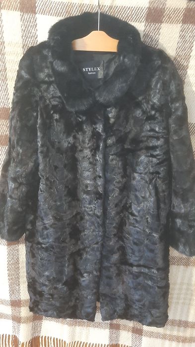 Шуба норкова,шапка в подарунок