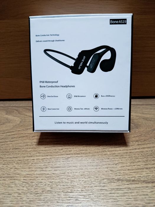 Wodoodporne słuchawki Openear Bone AS19 (IP 68 waterproof)