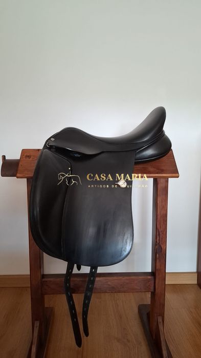 Selim/ Sela de Dressage Bates Wide - Impecável