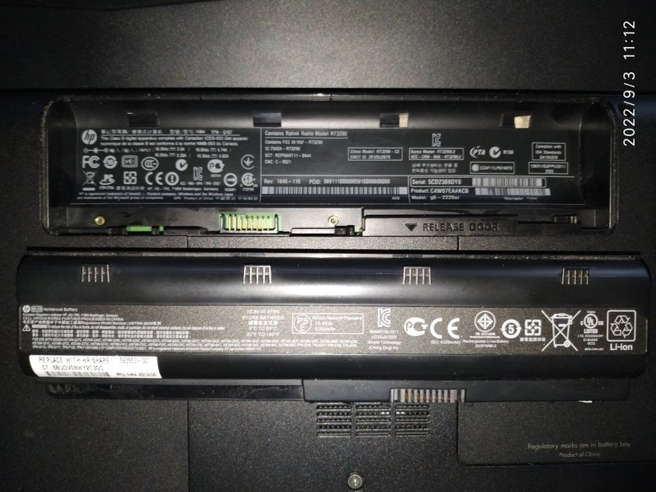 Продам ноутбук HP Pavilion g6 Notebook PC.