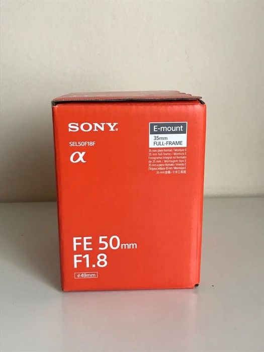 Objectiva Sony FE 1.8/50