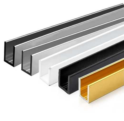 Профіль для душової кабіни | Алюмінієвий, різні кольори, в наявності