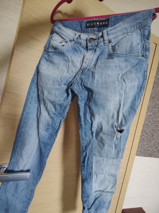 Джинсы Как Новые VIP John RICHMOND 100% Оригинал Made in Italy S/М