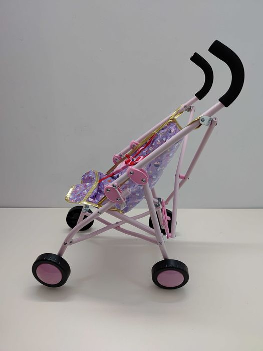 Wózek dla lalki spacerówka Baby Born 43 cm parasolka składany (E4)