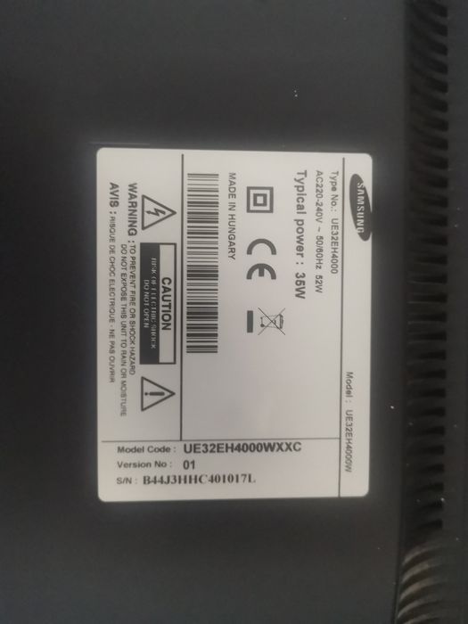 Televisão Samsung 32 modelo ue32eh400