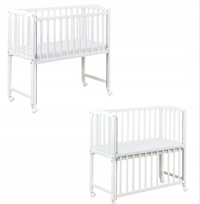 Lozeczko dostawka 90x40 nowa + nowy materac