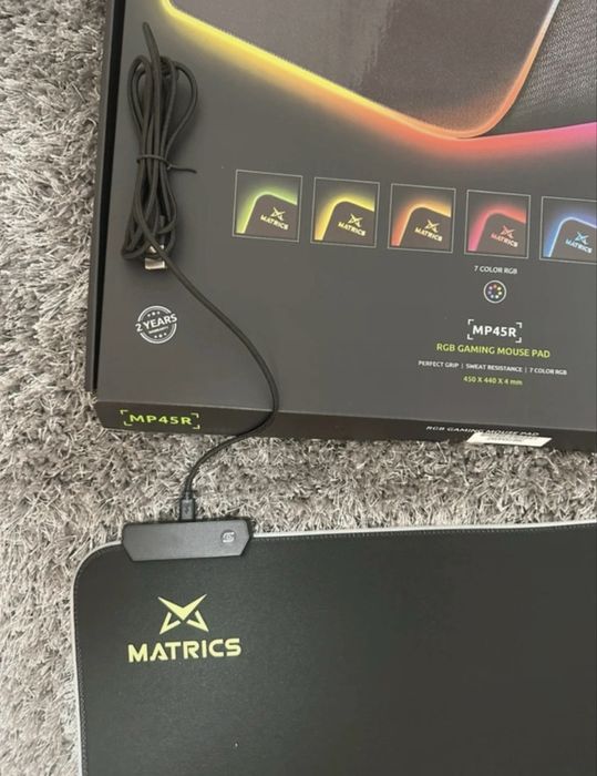 Tapete de rato gaming Matrics MP45R