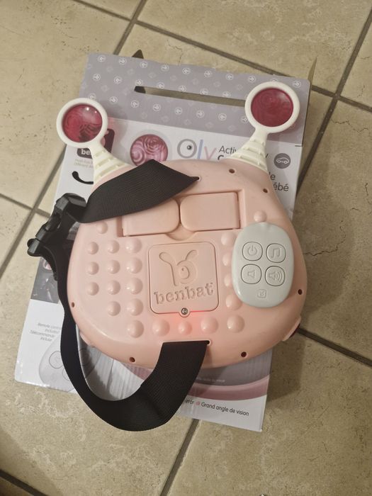 BenBat Lusterko aktywne do samochodu Oly - różowe