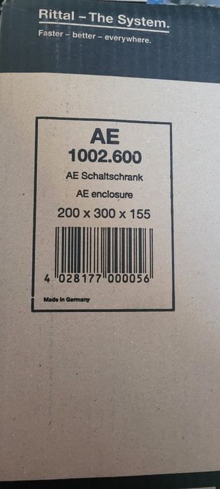 Szafka Rittal. 200×300×150