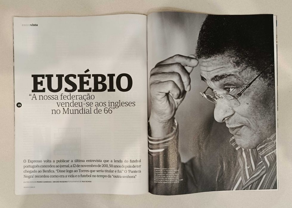 EUSÉBIO - Revista Expresso de 2014