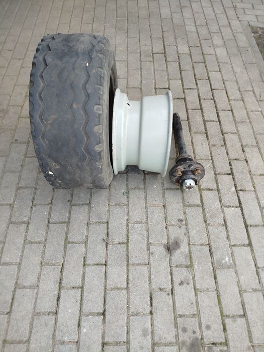 Piasta felga półoś opona 10x15.3