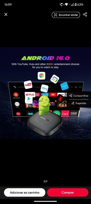 Box android Live TV