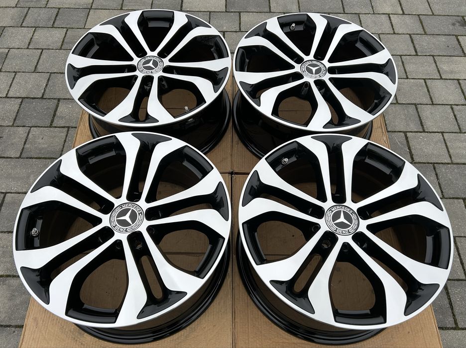 Oryginalne Felgi Mercedes 17" 5x112 GLC V-klassa CLA B C E czujniki