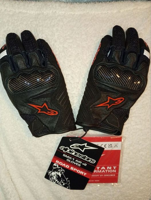 skórzane rękawice Alpinestars