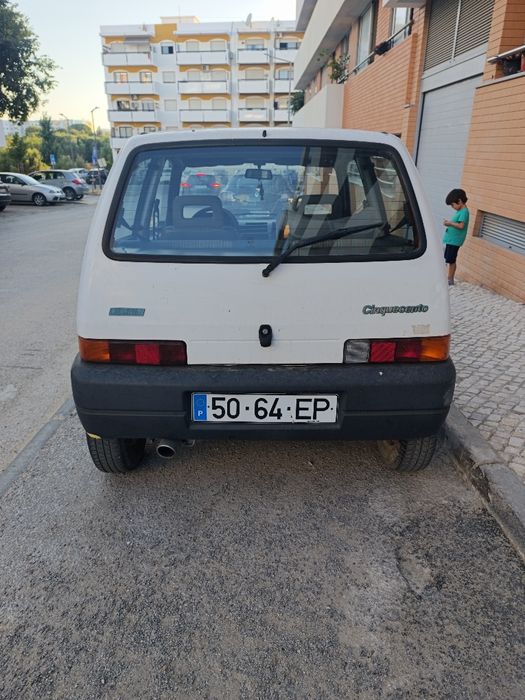 VENDA URGENTE: Fiat Cinquecento 0.9 i.e. (1994) + Lote de Material Novo – 500€