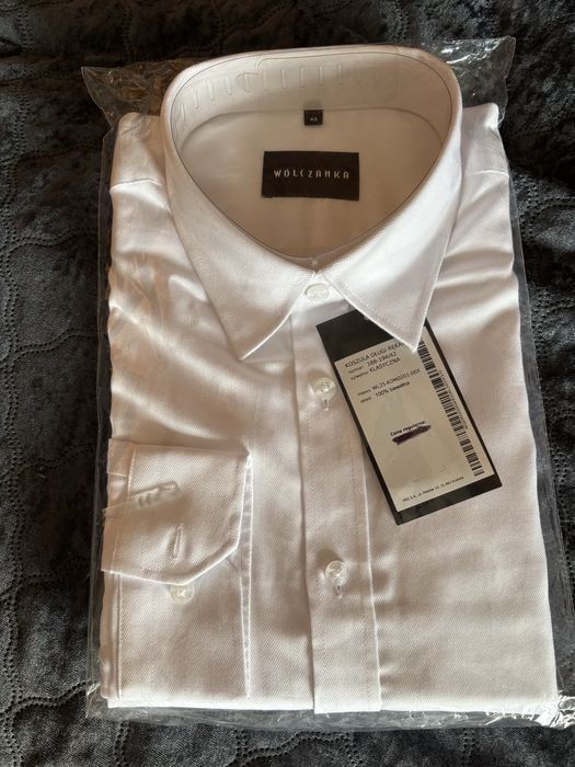 Koszula męska Wólczanka 100%bawelna 188-194/42