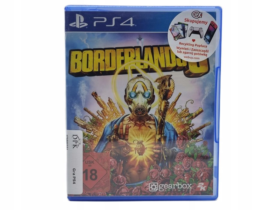 Borderlands 3 gra na ps4 playstation 4 pełna wersja