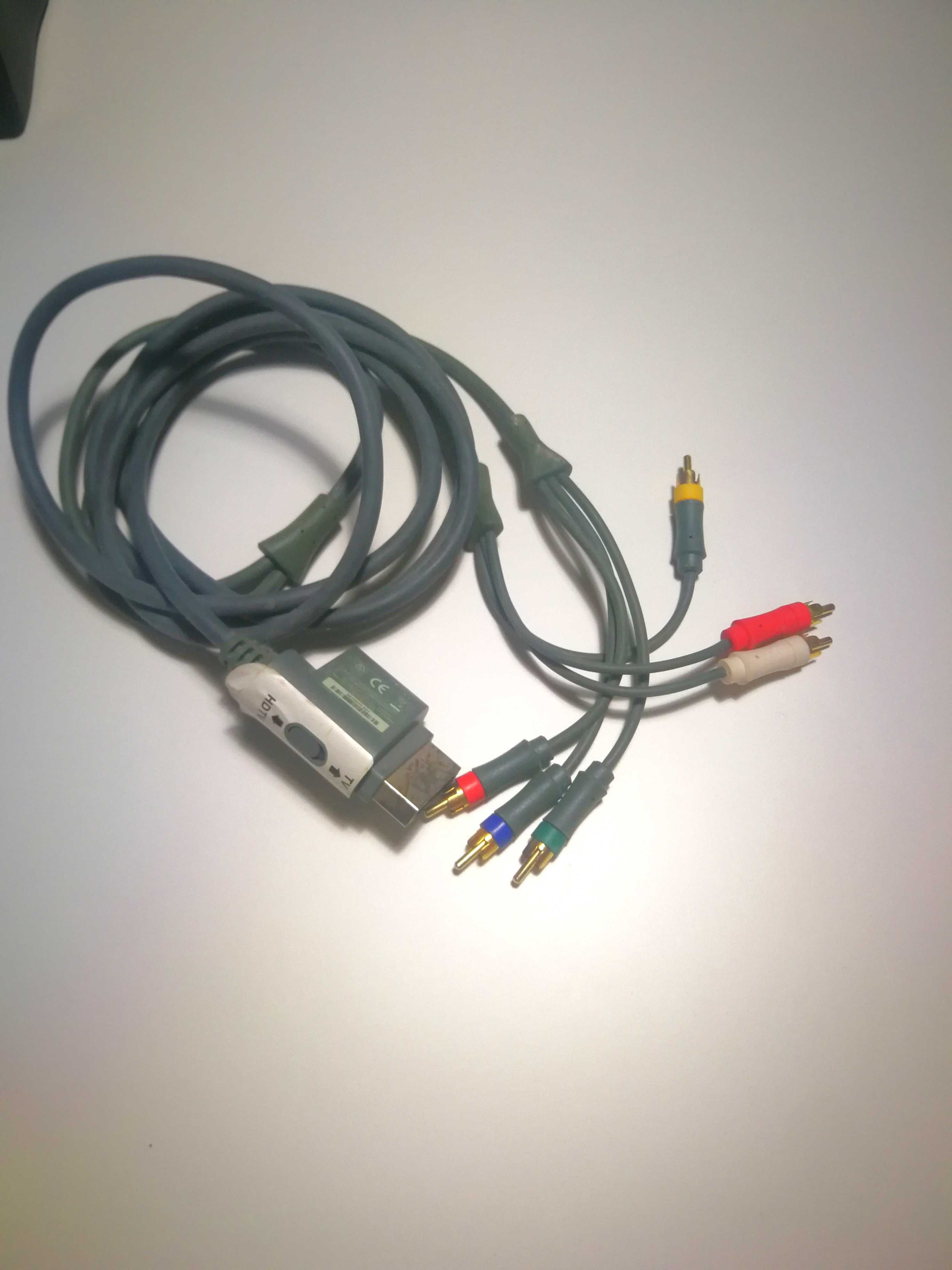 Oryginalny kabel Component HD do Xboxa 360 / Kabel HD do Xboxa 360 Łódź ...