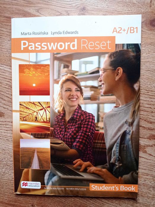 Podręcznik i  ćwiczenia Password Reset A2+/B1 Rosińska komplet