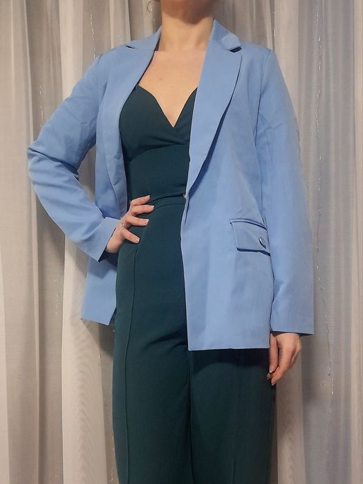 Żakiet marynarka boyfriend XS
