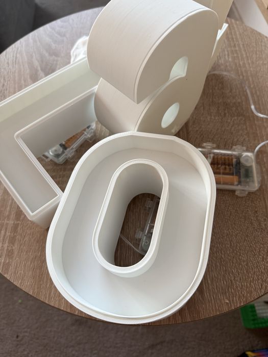 Letras Grandes 3D com Led (HELLO) 15cm