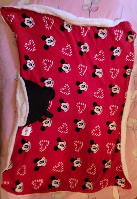 Super Koc z kapturem Disney Myszka na prezent Miki z licencją szlafrok