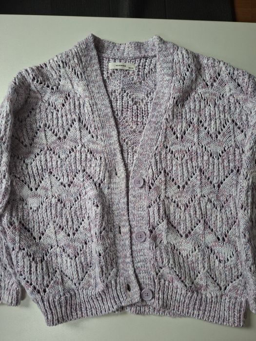 Sweterek liliowy Reserved 152