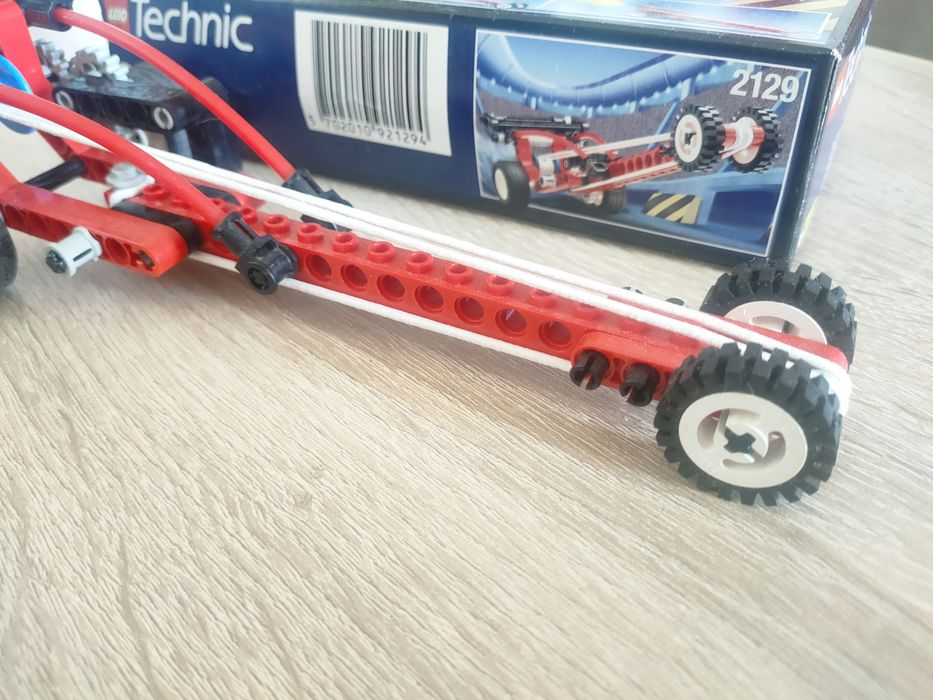 LEGO Technic 2129 Blast-Off Dragster z Pudełkiem