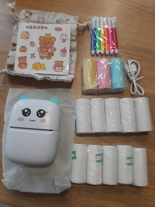 Міні термо принтер дитячий новий