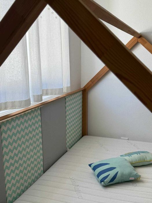 Cama de criança tipo tenda