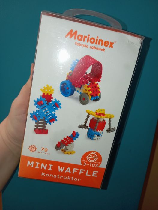 KlockiI MINI WAFLE  70 EL. Marioinex