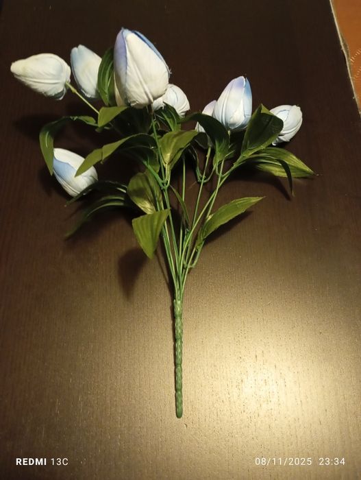Flores artificiais decorativas