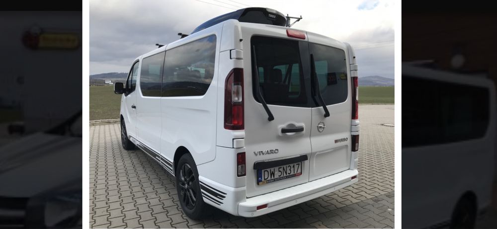 Wynajem Bus 9-osobowy !!! OPEL VIVARO 140 koni SPORT Long