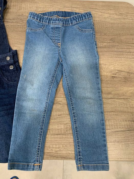 Zestaw 9 spodni (3 x jeans), r. 92-98