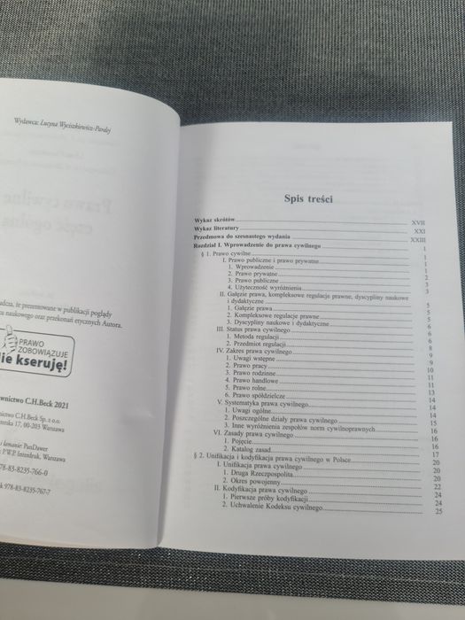 Książka Prawo Cywilne - część ogólna wydanie 16