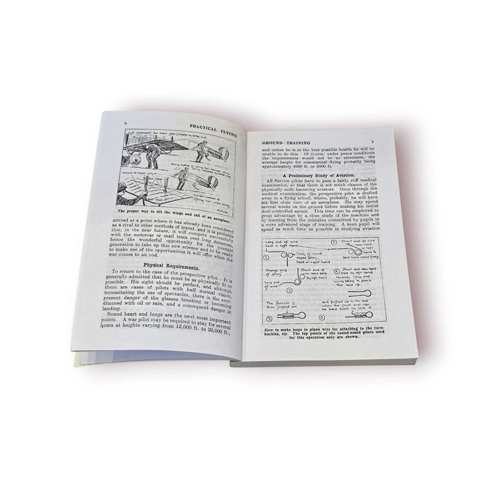 Livro “Practical Flying” – Curso Completo de Instrução de Voo – Edição Histórica Inspirada em 1918