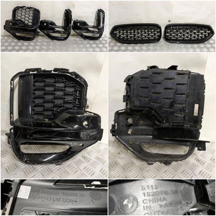 Решітки бампера bmw x5 g05 | Bmw 3 g20-21