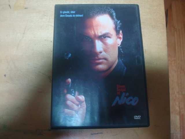 8 DVDs Steven Seagal edições snapper selo rosa e outras