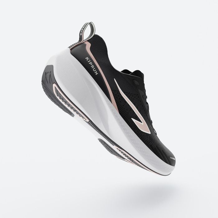 Sapatilhas de Corrida Mulher Cushion 500 Preto