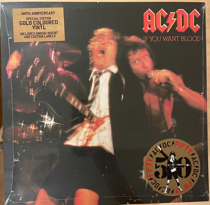 LP (Gold Nugget) - AC/DC - If You Want Blood
