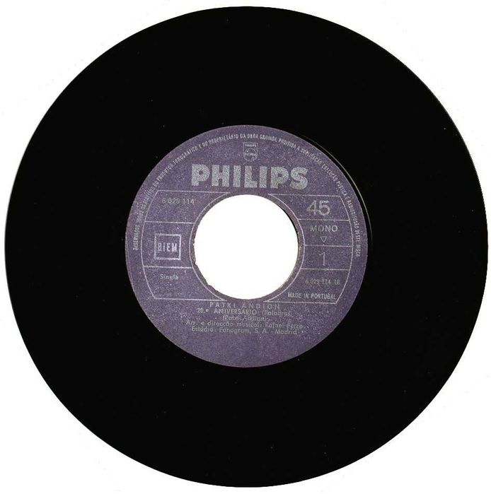 Patxi Andión – 20 Aniversario (Palabras) - 1974