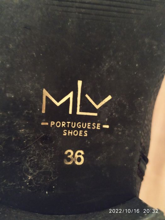 Botins MLV em pele
