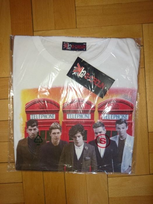One Direction Nowe koszulki S 100% bawełna
