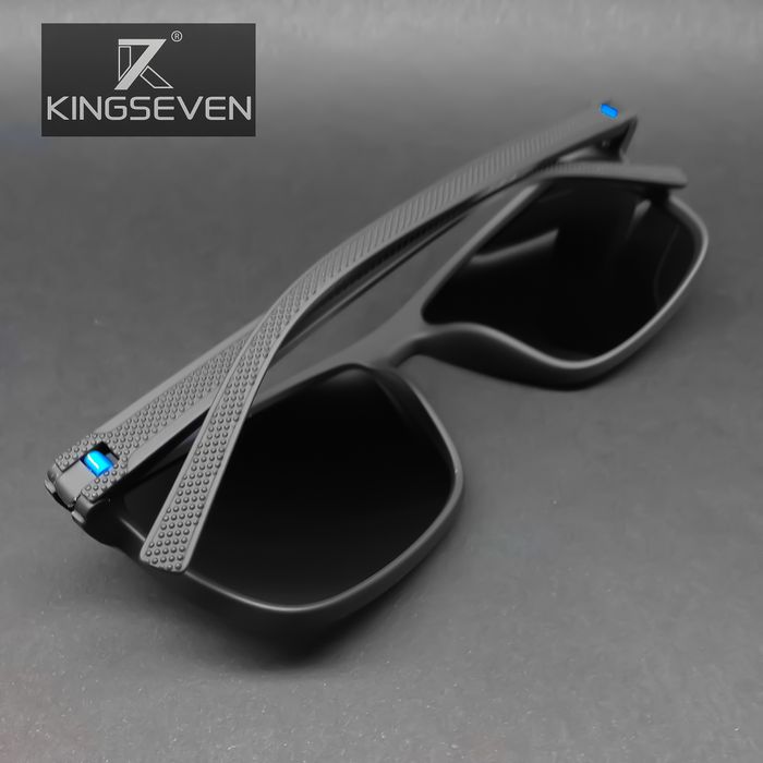 OKULARY PRZECIWSŁONECZNE Polaryzacyjne Dark Blue/Black Sportowe NERDY.