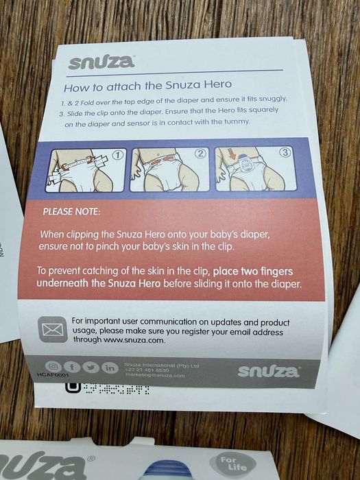 Monitor oddechu Snuza Hero