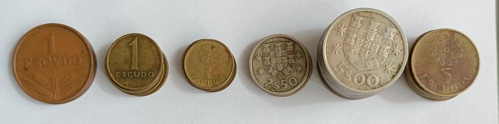 Coleção de Moedas de Portugal. Escudos e Centavos