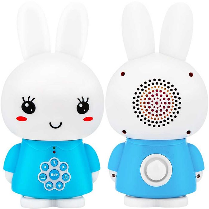 Króliczek Alilo  Honey Bunny dla dzieci niebieski królik interaktywny