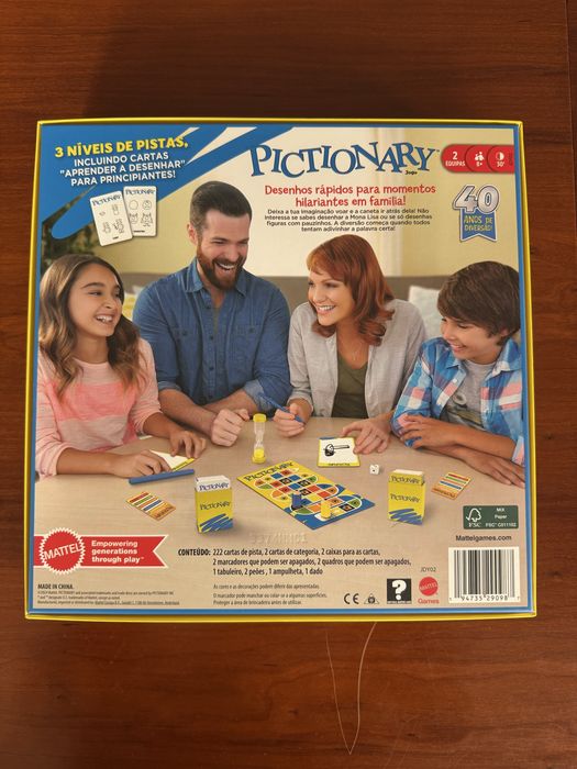 Jogo de Tabuleiro - Pictionary